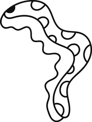 Caterpillar Insect Lined