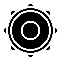 Fototapeta premium Rebana Icon. Music Instrument Symbol - Vector Logo Template.