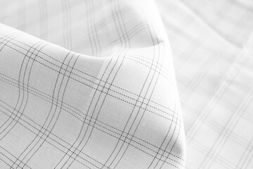 Gray check texture, texture background, fabric texture, textile pattern, curvy texture background,...