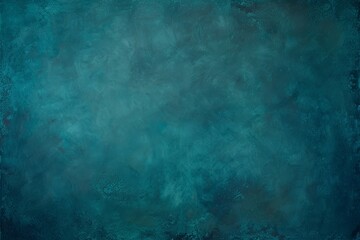 Naklejka premium Blue and Green Abstract Painting. Generative AI