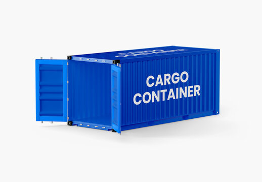 Container Open Mockup 