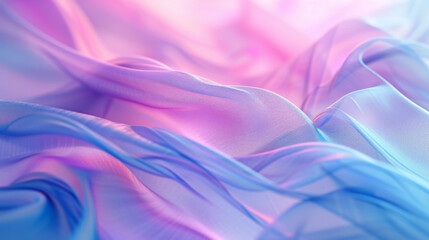 Obraz premium Soft and gentle threads dance in a mesmerizing rhythm evoking the delicate touch of silk against the skin.