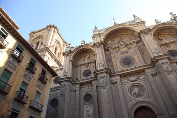 the exterior of a cathedral in Spain
