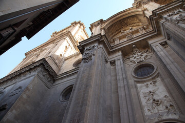 the exterior of a cathedral in Spain