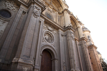 the exterior of a cathedral in Spain