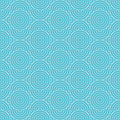 Simple wave line background. Vector illustration.