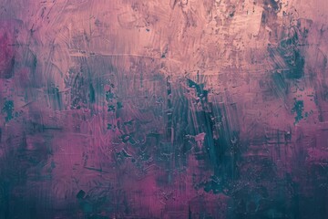 Naklejka premium Abstract Painting With Pink and Blue Colors. Generative AI