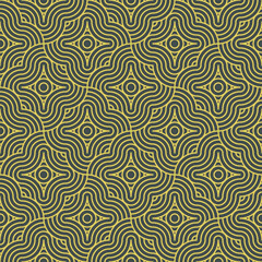 Simple wave line background. Vector illustration.