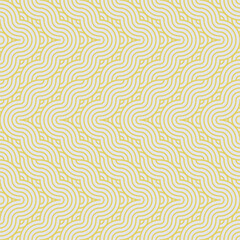Fototapeta premium Simple wave line&nbsp;background. Vector illustration.