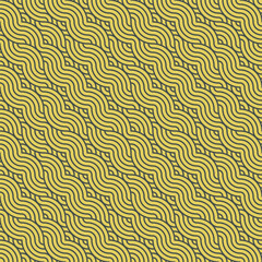 Simple wave line background. Vector illustration.