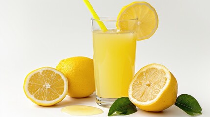 Fresh lemon drink