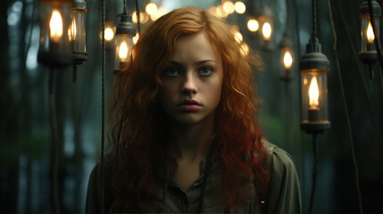 mujer, beldad, moda, modelaje, cabello, cara, moreno, gente, persona, estilo, glamour, posando, gótica, muro, negro, falda, zombi, morena, 1, vampiro, chica, señora, maquillaje, halloween