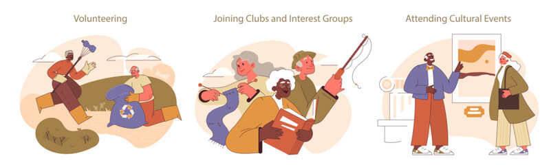 Retirees' Activities set.