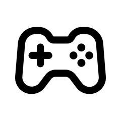 gamepad line icon © dwi