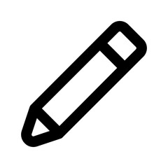 pencil line icon
