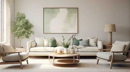 Modern luxury living room interior design 