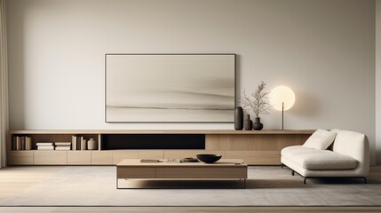 Interior composition of modern luxury living room 