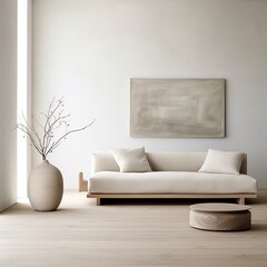 Interior composition of modern luxury living room 