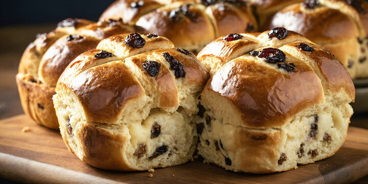 Golden Hot Cross Buns - Powered by Adobe