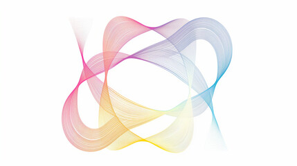 Abstract rainbow graphic background