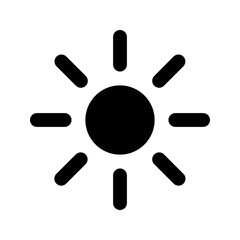 brightness glyph icon