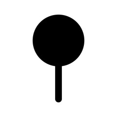 pin glyph icon