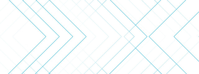 Abstract blue Geometric squares with modern technology design. Futuristic digital landscape with lines. Concept for dynamic websites, striking posters, and business booklets. - obrazy, fototapety, plakaty