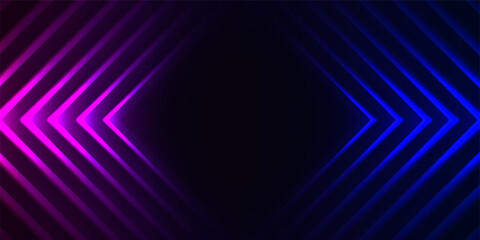 3D purple-blue techno abstract background overlap layer on dark space with rhombus decoration. Modern graphic design element motion style concept for banner, flyer, brochure cover, or landing page