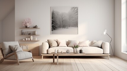 Fototapeta na wymiar Interior design of modern luxury living room 