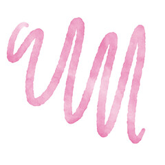 Colorful Squiggly Lines Decoration