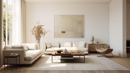 Interior design of modern luxury living room 