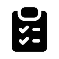 task list glyph icon