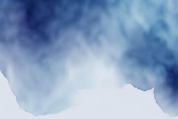 Obraz premium Abstract Gradient Smooth Blurred Watercolor Indigo Blue Background Image