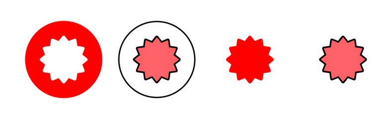 Badge icon set illustration. Awards icon vector. Achieve sign and symbols