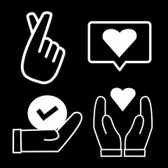 Fototapeta premium icon set vector illustration, media icon pack