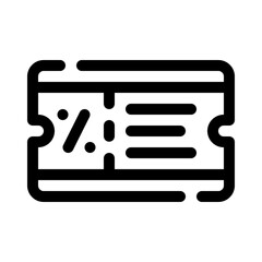 coupon line icon