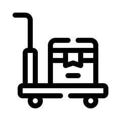 trolley line icon