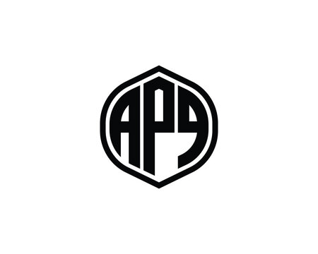 APQ logo design vector template