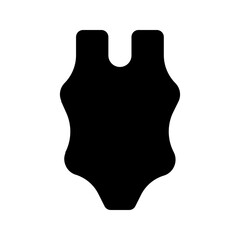 swimsuit glyph icon