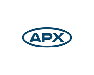 APX logo design vector template