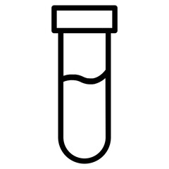 Test Tube line icon