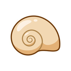 Grape snail shell icon cartoon vector isolated