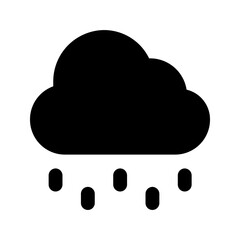 rain glyph icon