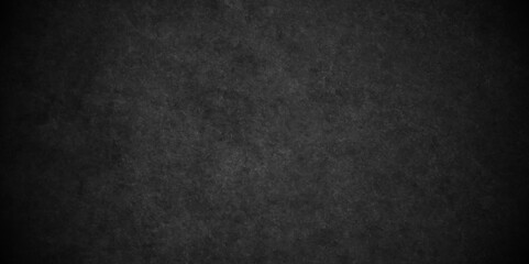 Abstract black stone wall texture grunge rock surface. dark charcoal background backdrop. panoramic banner. old wall stone for dark black distressed grunge background wallpaper rough concrete wall.  - obrazy, fototapety, plakaty