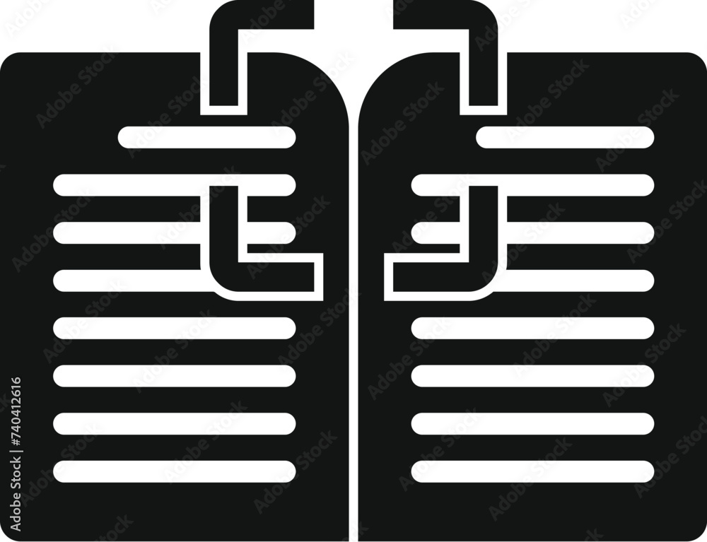Aufkleber access id verification icon simple vector. approve access. solitary automatic