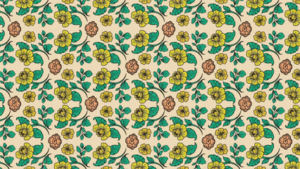 floral seamless pattern background.