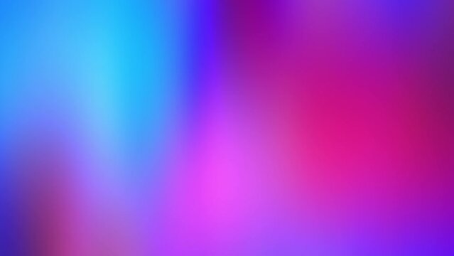 gradient animation. multicolored motion gradient lights background. Blur in motion. smooth color transition. holographic iridescent. colors vary with position. Abstract light animation red blue yellow