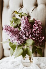 bouquet of lilacs