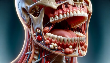 oral and dental systems, 3d visualization medical and study