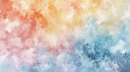 Fototapeta premium Abstract watercolor background. Digital art painting.